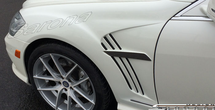 Custom Custom Vented  Sedan Fenders (2007 - 2013) - $1690.00 (Manufacturer Sarona, Part #MB-023-FD)